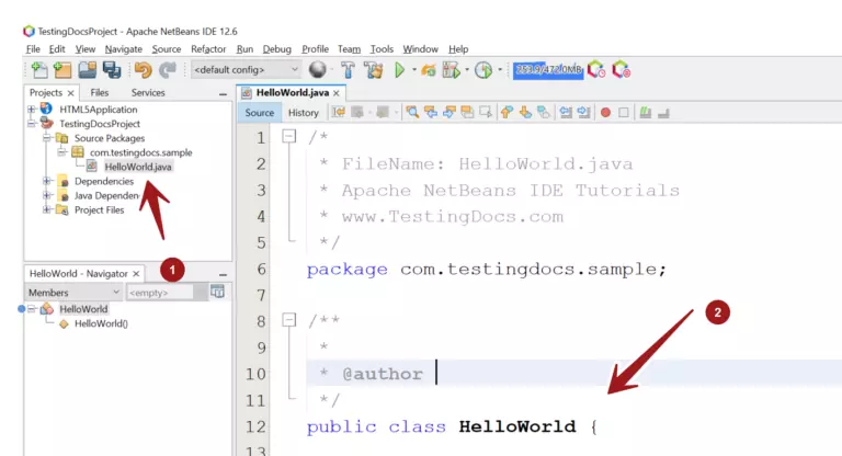 Create New Java Class In Netbeans Ide Testingdocs