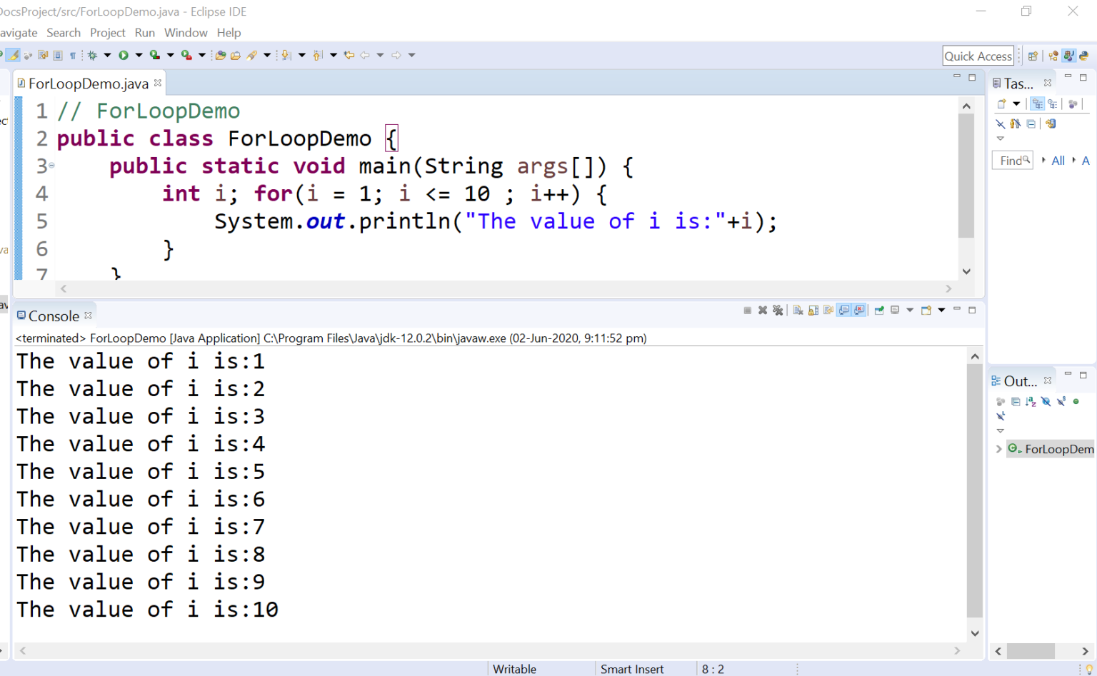 Java Program Using For Loop 1725