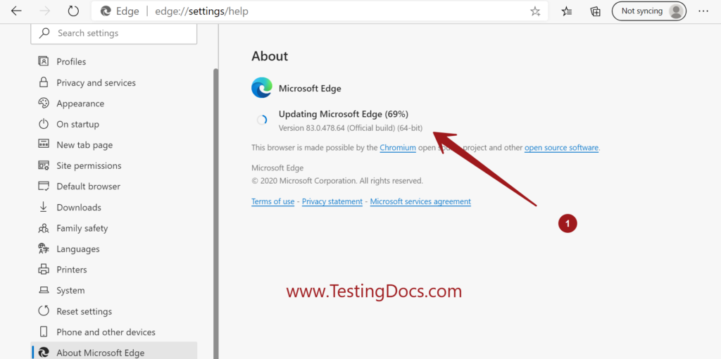How To Manually Update New Edge Browser On Windows 10 3715