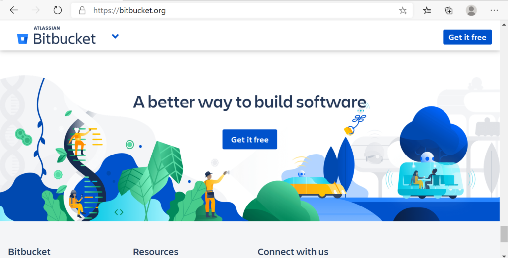 bitbucket checkout in sourcetree