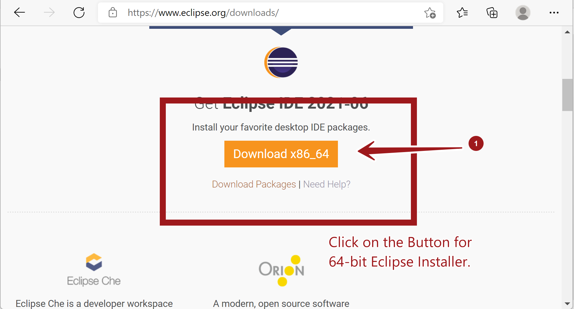 eclipse download for windows 7 64 bit