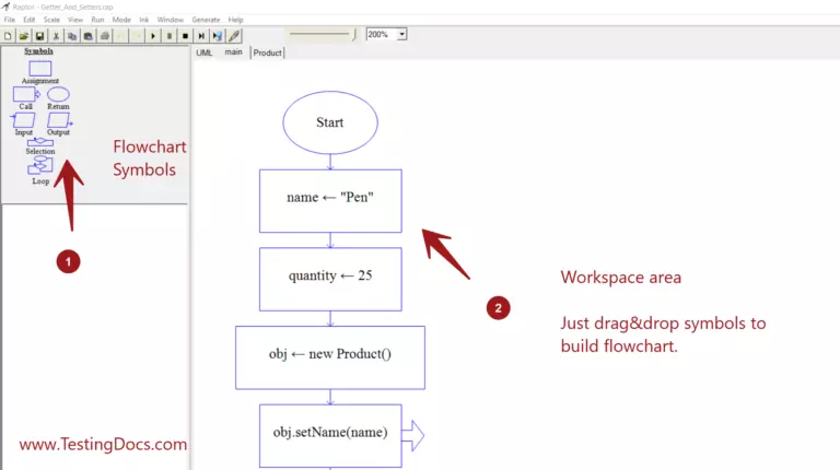 Features of Raptor Flowchart - TestingDocs.com