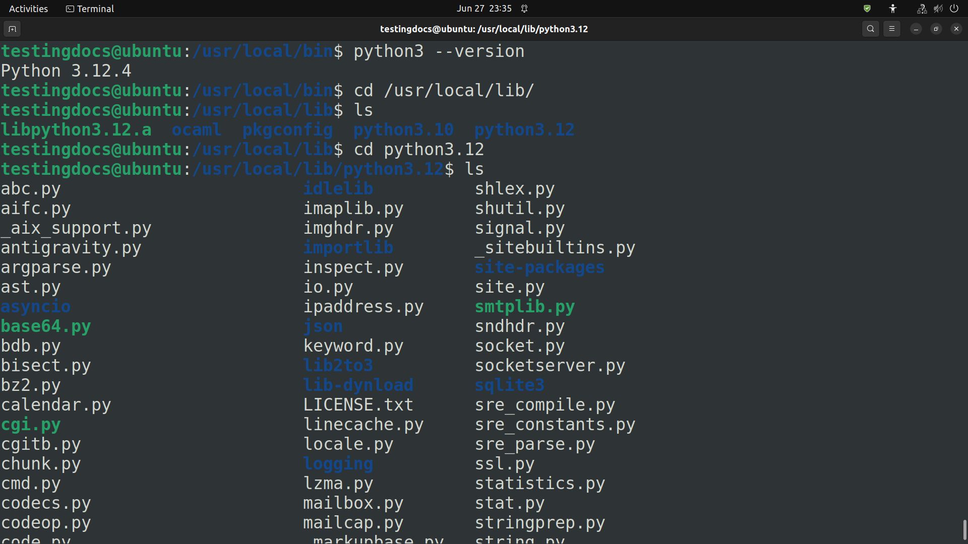 Install Python on Ubuntu Linux