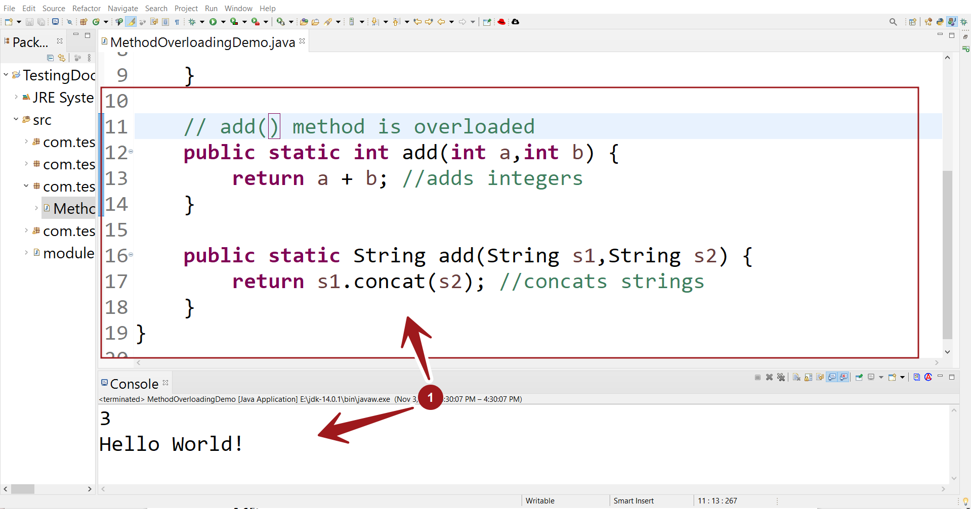 Method Overloading in Java 
