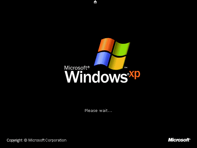 Windows XP Professional Boot