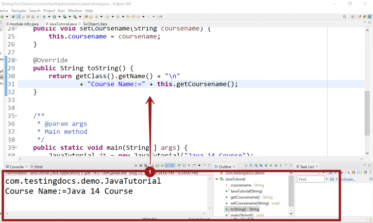 override annotation java interface